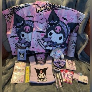 💜💜Sanrio Kuromi 20+ Piece Accessories Gift Set